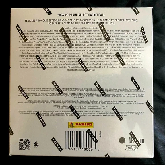 🏀 NBA - 2024-25 Panini Select Basketball Mega Box - NEW/SEALED🏀 - Picture 9 of 15